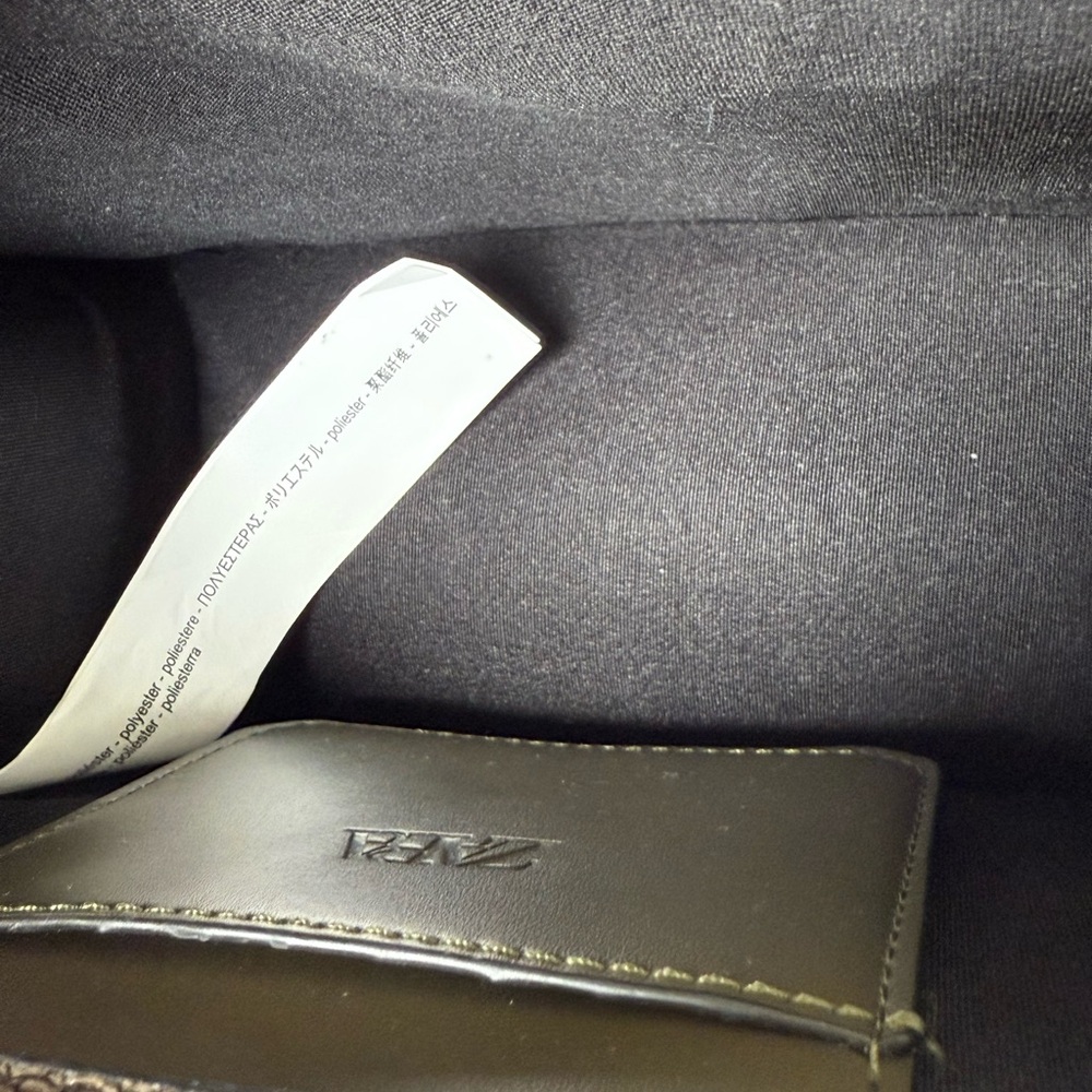 Zara Black and Cream Snakeskin Crossbody Bag - Picture 5 of 6